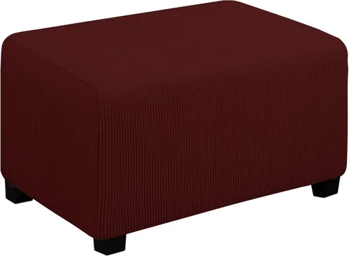 Miniatura 57 de Easy-Going Funda Elástica para Otomana Taburete de Almacenamiento Plegable Protector de Muebles Funda Rectangular Suave con Parte Inferior Elástica