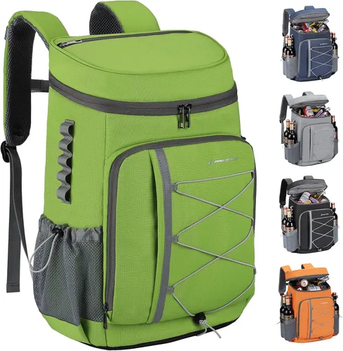 Miniatura 18 de Mochila enfriadora Maelstrom - Bolsa de almuerzo aislada suave a prueba de fugas para 35/50 latas, ideal para acampar, playa, senderismo y compras