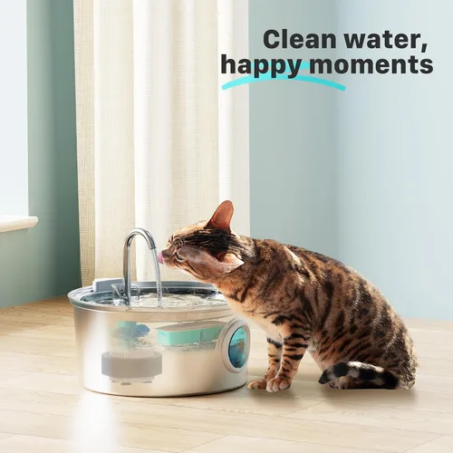 Miniatura 7 de FOFNON Filtros de fuente de agua para gatos: 12 filtros de repuesto para fuente de agua para mascotas FOFNON - Juego de 3 meses de filtro de fuentes