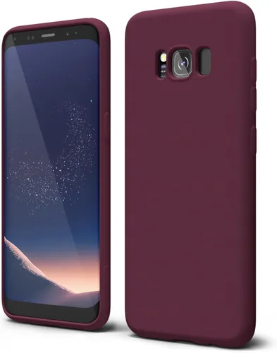 Miniatura 489 de oakxco Funda para teléfono Samsung Galaxy S21 Ultra con agarre de silicona líquida, bonita funda delgada y delgada de goma suave de TPU lisa
