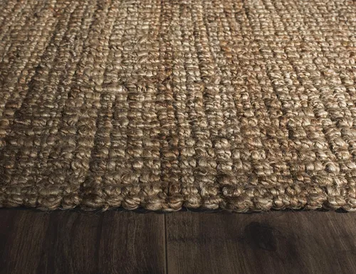 Miniatura 2 de SAFAVIEH Natural Fiber Collection - Alfombra de pasillo, 2 x 8 pies, marrón natural, yute hecho a mano, estilo granja, pelo grueso con textura