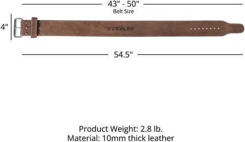 Miniatura 7 de Titan Fitness Maxxum Cinturones de elevación