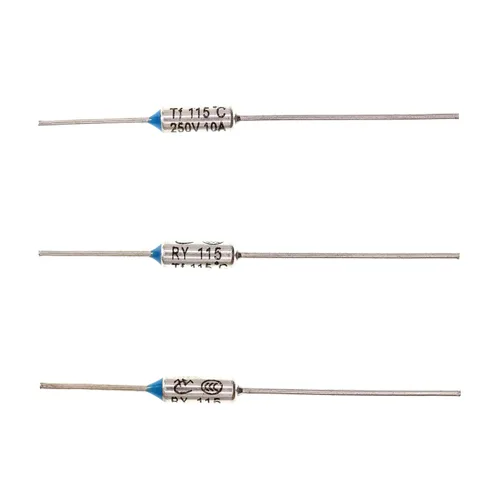 Miniatura 52 de Fusible térmico de temperatura metálica RY65 149.0 °F 149 ℉ 10A 250V 10 piezas