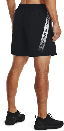 Miniatura 2 de Under Armour AcademySteel UA Woven Graphic Modern Low Rise Multi-Sport Short Hombre