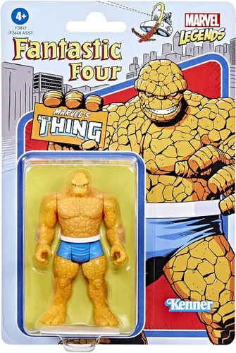 Miniatura 2 de Marvel Legends Series 3.75 pulgadas Retro 375 Collection Marvel's Thing figura de acción de juguete
