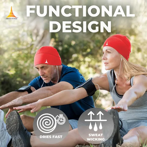 Miniatura 20 de Gorro para correr o forro para casco: máxima retención térmica y absorción de la humedad. Se ajusta debajo de cascos.