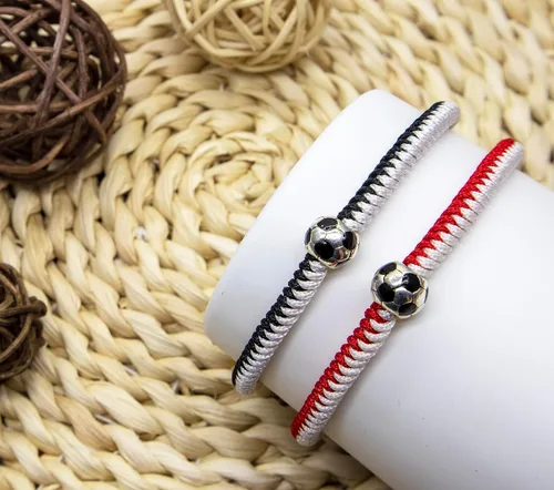 Miniatura 27 de MANYC - Pulseras de fútbol para hombres, mujeres y niños, accesorios elegantes para fanáticos del fútbol, regalos de espíritu de equipo para niños