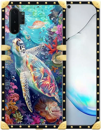 Miniatura 9 de Funda compatible con Samsung Galaxy Note 10 Plus, hermosa mariposa para mujeres y niñas, TPU suave a prueba de golpes, funda cuadrada protectora
