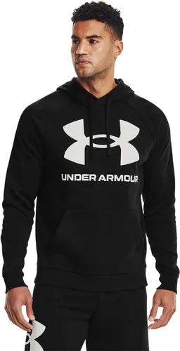 Miniatura 3 de Under Armour Rival - Sudadera con capucha para hombre, con logotipo grande Rival Fleece