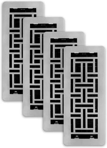 Miniatura 14 de Decor Grates LAJH310-BLK Rejillas de perfil bajo, 3 x 10, orientales, negras texturizadas