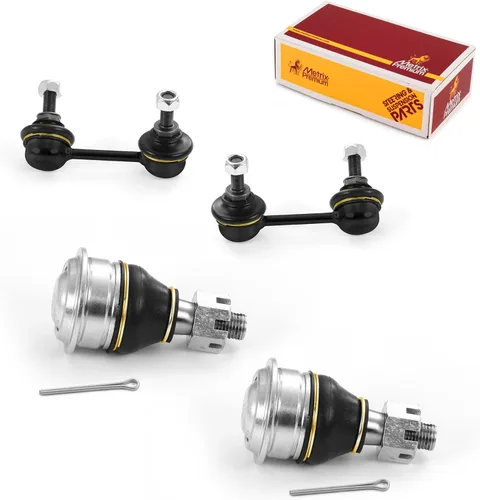 Miniatura 212 de Metrix Premium Chassis Parts - Juego de 4 piezas de articulación de rótula superior y barra estabilizadora delantera para Ford Ranger RWD 1998-2011