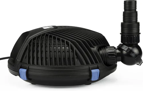 Miniatura 3 de Aquascape Aquaforce Bomba asincrónica de agua con jaula protectora para estanques, lagos pequeños y cascadas, Negro