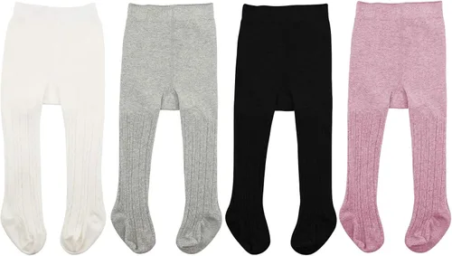 Miniatura 2 de Century Star Medias para niñas, mallas gruesas para niñas, mallas para recién nacidos, leggings para bebés, ropa de invierno para bebé niña