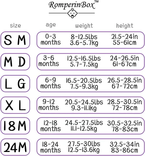 Miniatura 2 de ROMPERINBOX Unisex Baby Onsies Solid Baby Bodysuit Romper Blank for 0-24 Months Boys Girls
