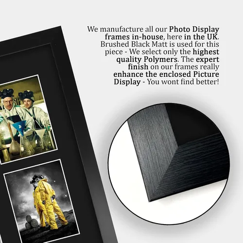 Miniatura 6 de HWC Trading Bryan Cranston & Aaron Paul Breaking Bad Walter White & Jesse Pinkman 16 x 12 pulgadas (A3) - Regalos impresos con autógrafo