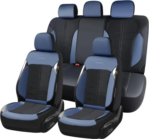 Miniatura 25 de Coverado Funda de asiento de automóvil, funda de asiento delantero de automóvil, malla de aire 3D, protectores de asiento transpirables, diseño