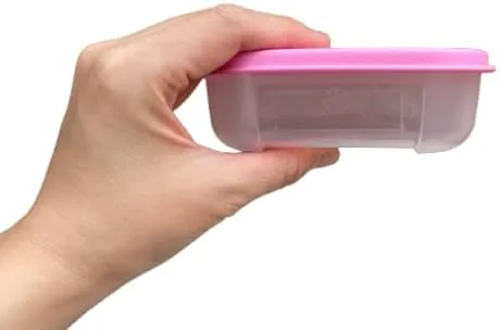 Miniatura 3 de Tupperware Mini Freezer Mates - Juego de 4 sellos multicolor de 4.7 fl oz