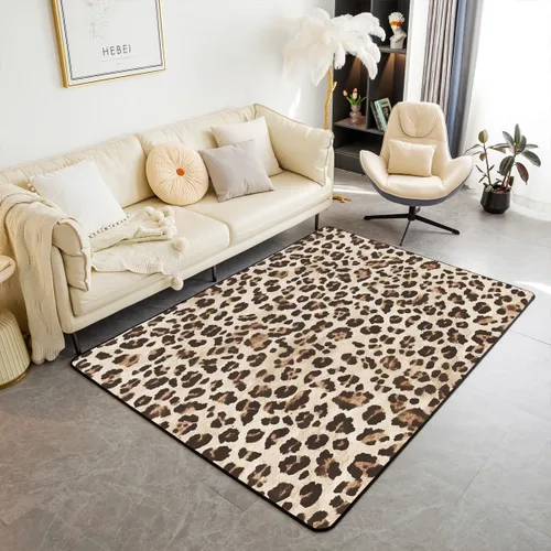 Miniatura 13 de Feelyou Linda alfombra decorativa de hongos para sala de estar, alfombra de área de hongos de dibujos animados de 3 x 5 para niños, niñas