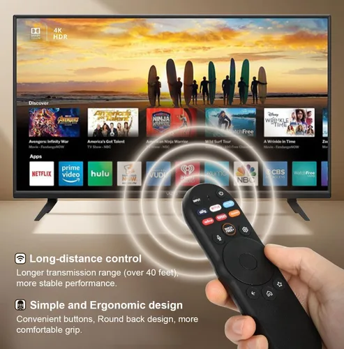 Miniatura 4 de para reemplazo de Smart TV Vizio, para control remoto VIZIO 2019-2024 para Smart TV con control de voz.