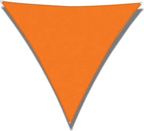 Miniatura 20 de Windscreen4less Toldo Vela de Sombra Solar Triangular de 12' x 12' x 12' Pies, Cubierta de Toldo para Exteriores, Bloqueo UV para Patio Trasero, Rojo