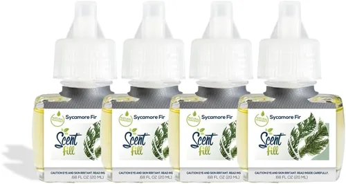 Miniatura 7 de Scent Fill Ambientador enchufable de pachulí de vainilla, 4 recambios de aceite perfumado