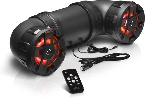 Miniatura 9 de BOSS Audio Systems ATV6.5B ATV UTV Sistema de sonido resistente a la intemperie – Altavoces de 6.5 pulgadas, tweeters de 1.5 pulgadas, amplificador