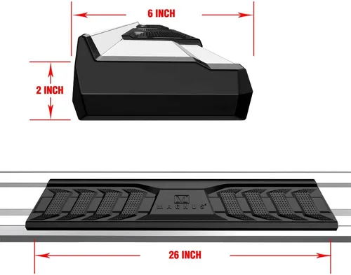 Miniatura 3 de APS Estribos de barras Nerf cromadas estilo OE compatibles con Nissan Frontier 2005-2024 Crew Cab