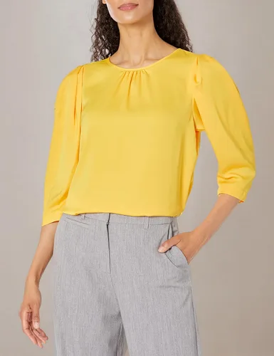 Miniatura 3 de Karl Lagerfeld Paris Womens Soft Cut Out Back Blouse