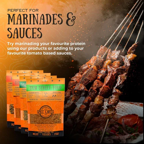Miniatura 6 de Spice Cartel Shawarma libanés. Mezcla artesanal de hierbas y especias inspirada en el Líbano. Dale vida a tu pollo con este delicioso adobo. Bolsa
