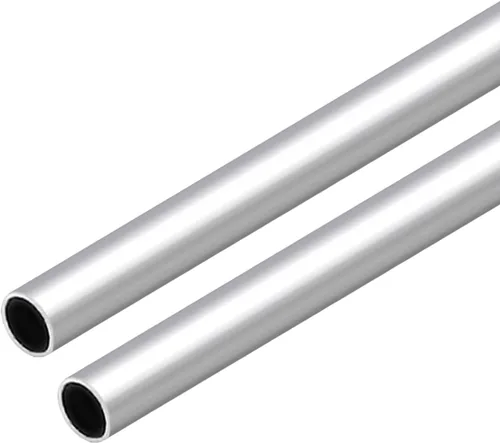 Miniatura 13 de Tubo redondo de aluminio 6063, 0.63 pulgadas de diámetro exterior de 0.039 in de grosor de pared de 11.811 in de longitud, tubo recto de metal sin