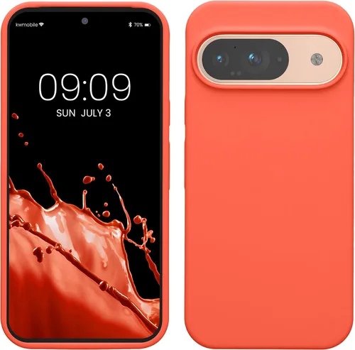 Miniatura 167 de kwmobile Funda Compatible con Google Pixel 6 Pro - Funda de Teléfono de Silicona TPU con Acabado Suave - Azul Caribe