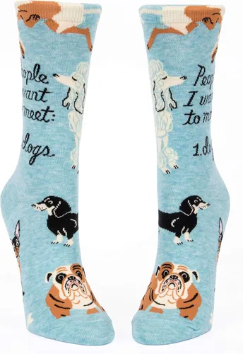 Miniatura 2 de Calcetines deportivos novedosos para mujer, tallas de la 5 a la 10, con anillo, de Blue Q