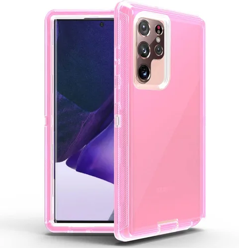 Miniatura 10 de Funda protectora 3 en 1 para Samsung Galaxy S22 Ultra, probada contra caídas militares, funda protectora resistente a prueba de golpes para Galaxy