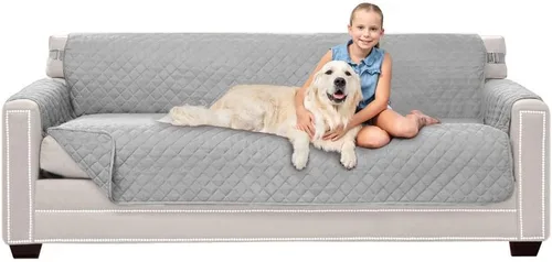 Miniatura 56 de Sofa Shield - Funda para sillón reclinable con correa patentada, protector de cojín, funda reversible diseñada en EE. UU. resistente a manchas