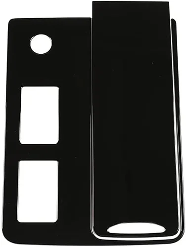 Miniatura 2 de YIWANG LHD para Land Rover Discovery 5 2021-2022 ABS Panel de engranajes de control central del coche decorativo Marcos Cubiertas etiqueta engomada