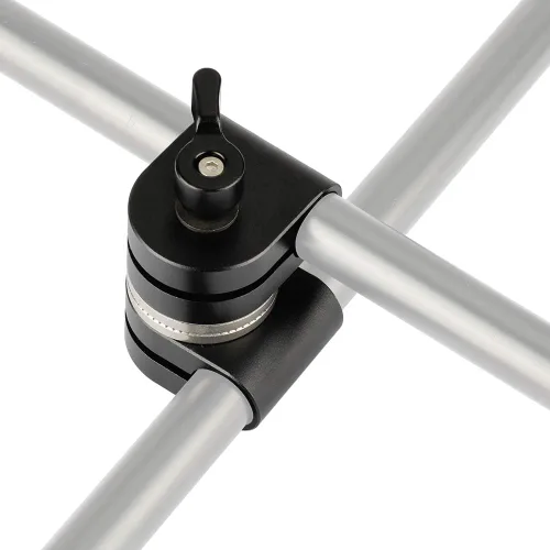 Miniatura 2 de CAMVATE Adaptador de doble varilla ajustable de 0.591 in con roseta - 2008