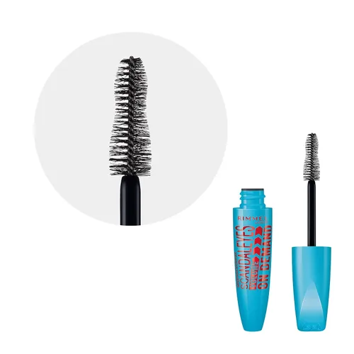 Miniatura 5 de Rimmel ScandalEyes On Demand - Máscara impermeable - 001 negro