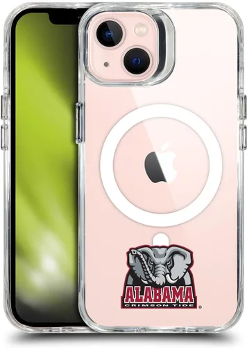 Miniatura 339 de Head Case Designs Funda de gel suave con licencia oficial de la Universidad de Alabama UA Collage compatible con Apple iPhone 13 Pro Max