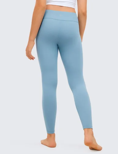 Miniatura 3 de CRZ YOGA Butterluxe - Leggings deportivos de longitud completa para niñas, pantalones de cintura alta para niños, pantalones de descanso para niñas