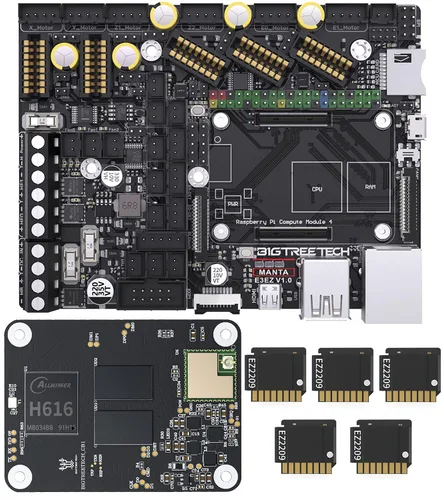 Miniatura 8 de BIGTREETECH SKR Pro V1.2 32bit Placa de control de alta frecuencia, placa base de impresora 3D, compatible con TMC5160, TMC2209, TMC2130, TFT35 E3