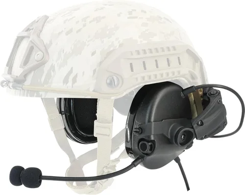 Miniatura 5 de Auriculares electrónicos de protección de oído con cancelación de ruido para cascos de carril ARC, caza