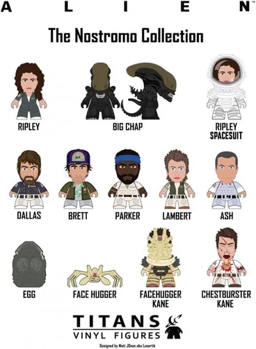 Miniatura 3 de Colección Alien Titans Colección Nostromo Mini Figuras Mystery Pack