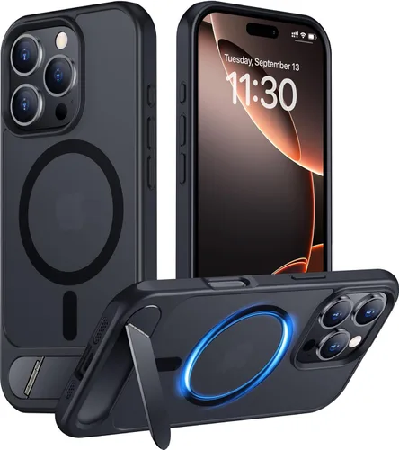 Miniatura 52 de Funda para iPhone 11 con compatibilidad magnética, [Soporte invisible incorporado][Compatible con MagSafe]