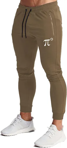 Miniatura 11 de Wangdo Pantalones de chándal/joggers para hombre, pantalones deportivos de entrenamiento para gimnasio y ejercicio, corte ajustado con bolsillos