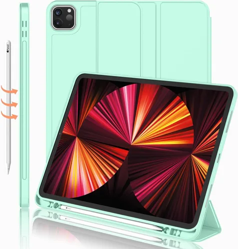 Miniatura 12 de iMieet Funda para Nuevo iPad Pro de 11 Pulgadas 2022 (4ª generación)/2021 (3ª generación) con portalápices