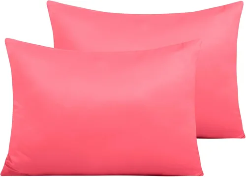 Miniatura 9 de NTBAY - Fundas de almohada de satén con cremallera, súper suaves y lujosas fundas de almohada Negro