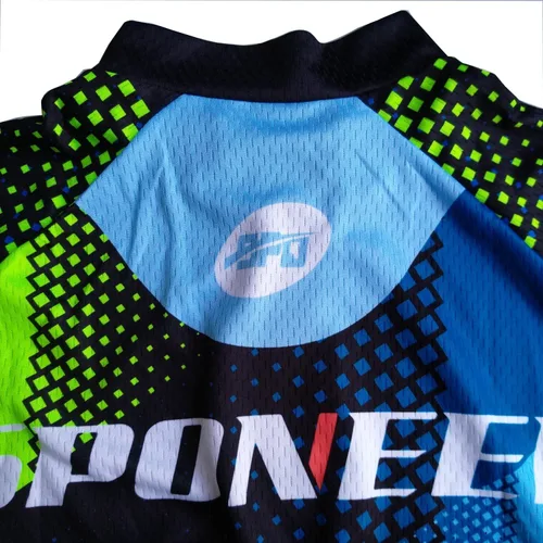 Miniatura 8 de Camiseta de ciclismo de manga corta para hombre, camisetas de ciclismo de carretera MTB que absorben la humedad