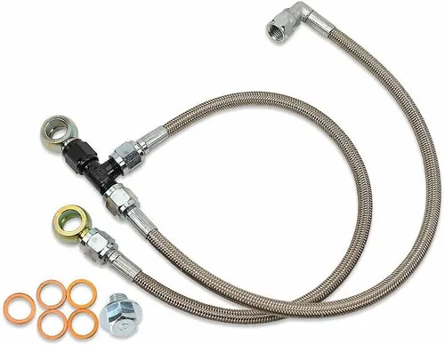 Miniatura 3 de IAG Performance Alimentación de aceite Turbo y línea AVCS para Garrett GT Series Turbo para Subaru WRX 2006-14, 04-21 STI, 05-09 Legacy GT, 04-08