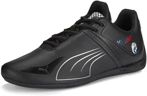 PUMA BMW MMS A3rocat - Zapatos deportivos con cordones para hombre, estilo casual, color negro