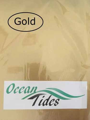 Miniatura 4 de Ocean Tides 50 hojas (14 x 20 pulgadas) de papel de regalo de Navidad, papel de seda de regalo a granel para manualidades, cumpleaños y días dorado